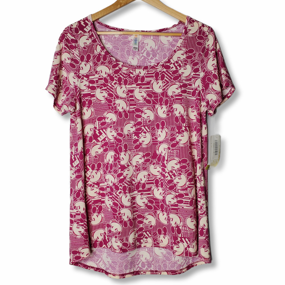 LuLaRoe Classic T Short Sleeve Top Disney Sz M